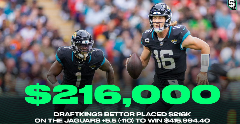 Jaguars vs. Lions Spread Pick & Props + DraftKings Bet $5, Win