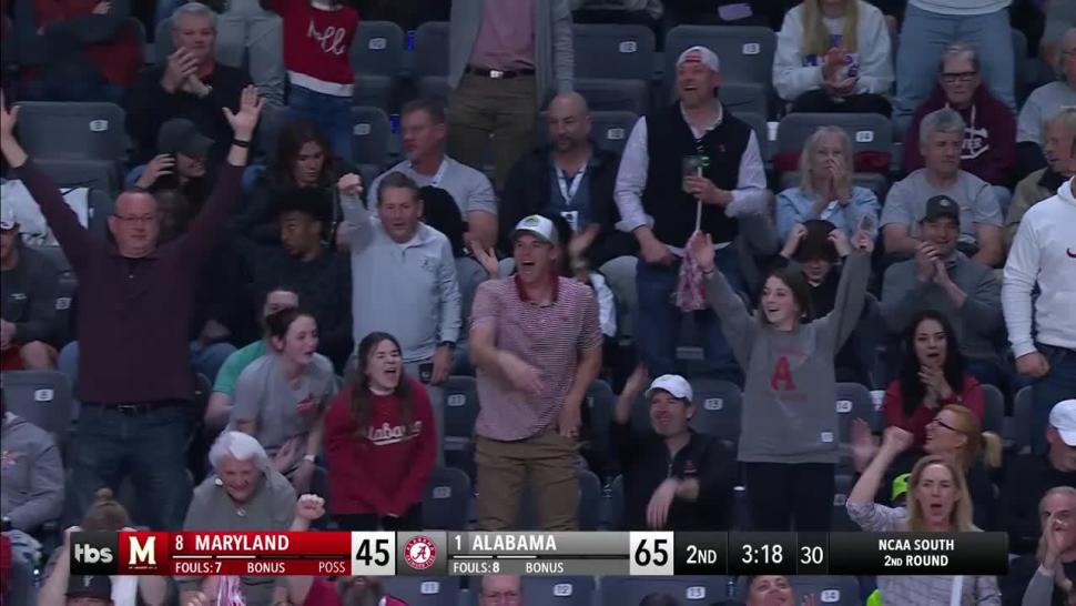 Brandon Miller, Alabama Wow Fans in Win vs. Maryland in 2023 Men's NCAA ...