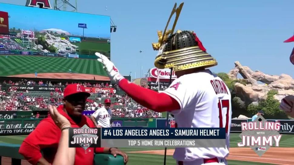 New Home Run hat is a Samurai Helmet : r/angelsbaseball