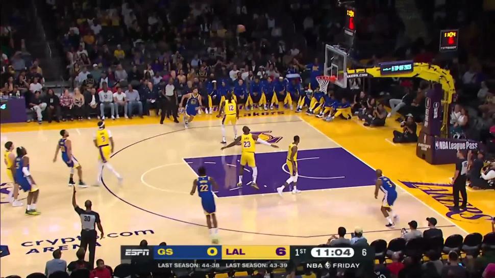 LAKERS at WARRIORS, NBA PRESEASON FULL GAME HIGHLIGHTS