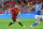 Albania's midfielder #10 Nedim Bajrami celebrates scoring his team's first goal during the UEFA Euro 2024 Group B football match between Italy and Albania at the BVB Stadion in Dortmund on June 15, 2024. (Photo by Alberto PIZZOLI / AFP) (Photo by ALBERTO PIZZOLI/AFP via Getty Images)