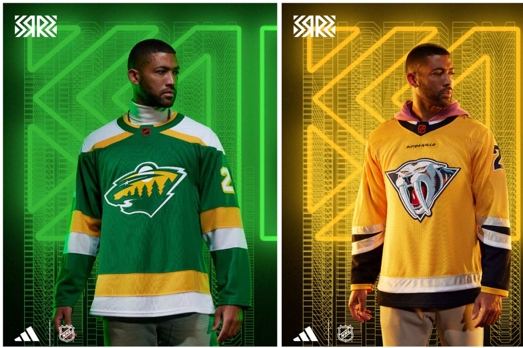 Minnesota Wild/north Stars/fighting Saints Concept Hockey Jersey Custom  Made in the USA 