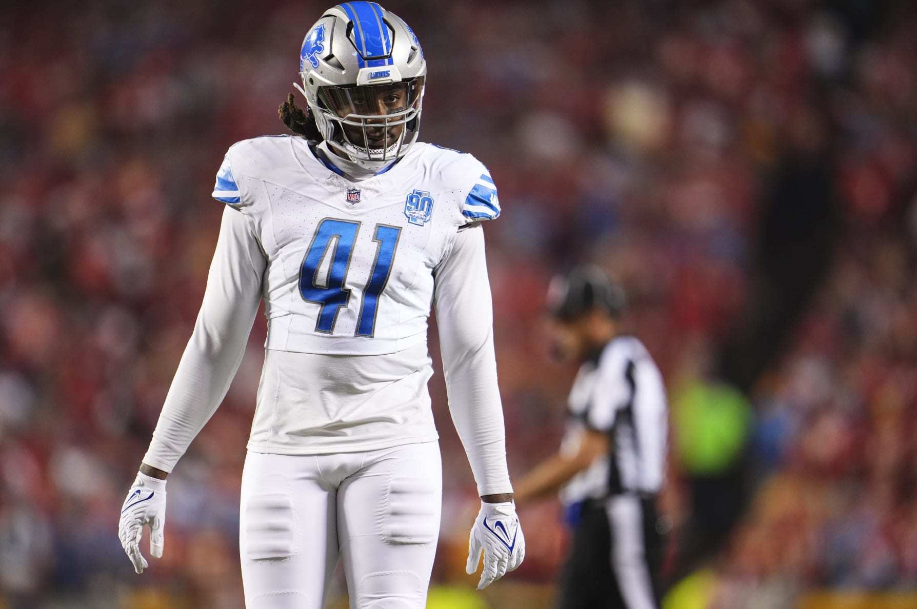 Detroit Lions promote rookie James Houston to 53-man roster