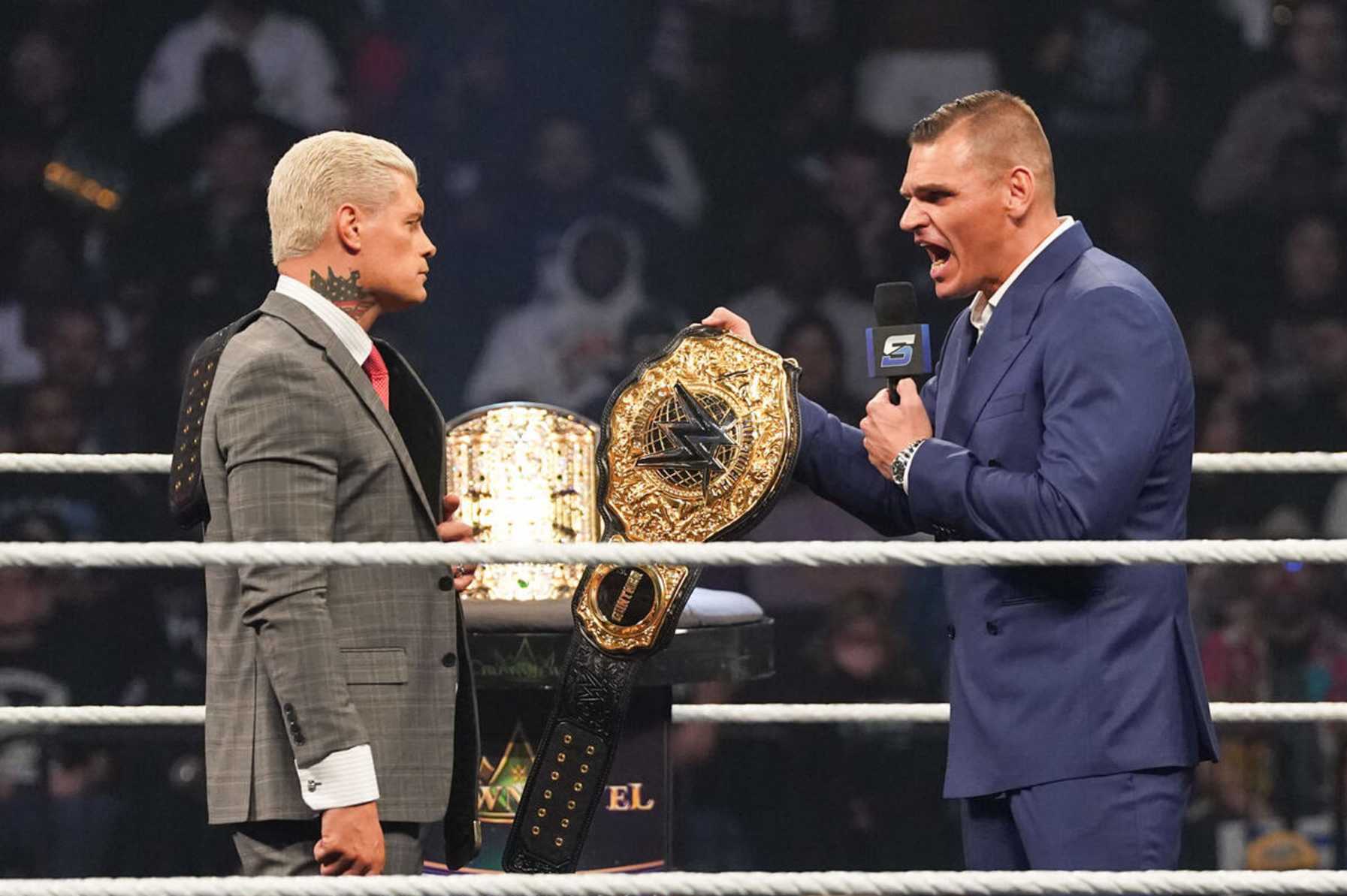 Cody Rhodes and Gunther.