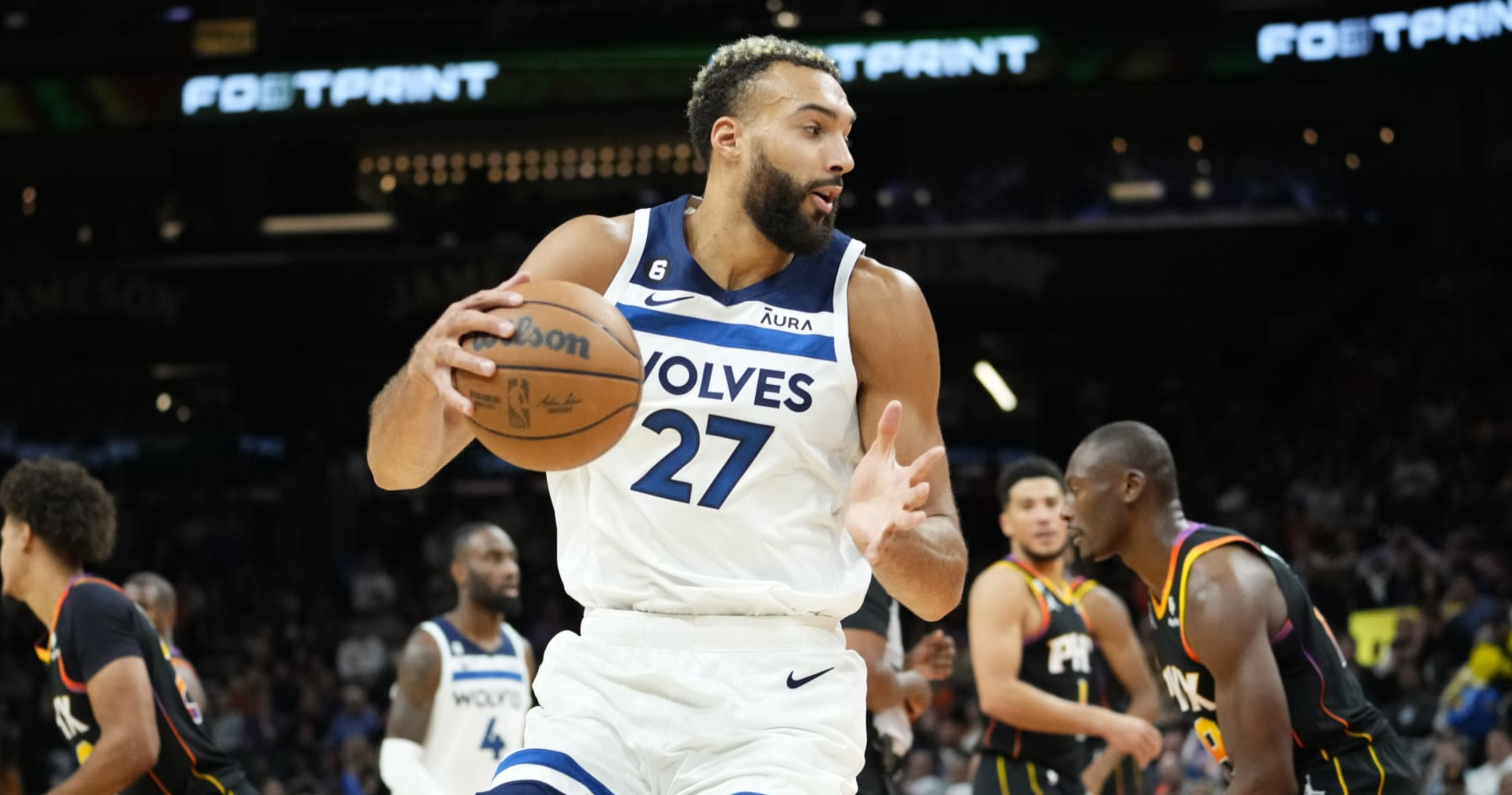 Timberwolves' Rudy Gobert Enters Health and Safety Protocols, Out vs