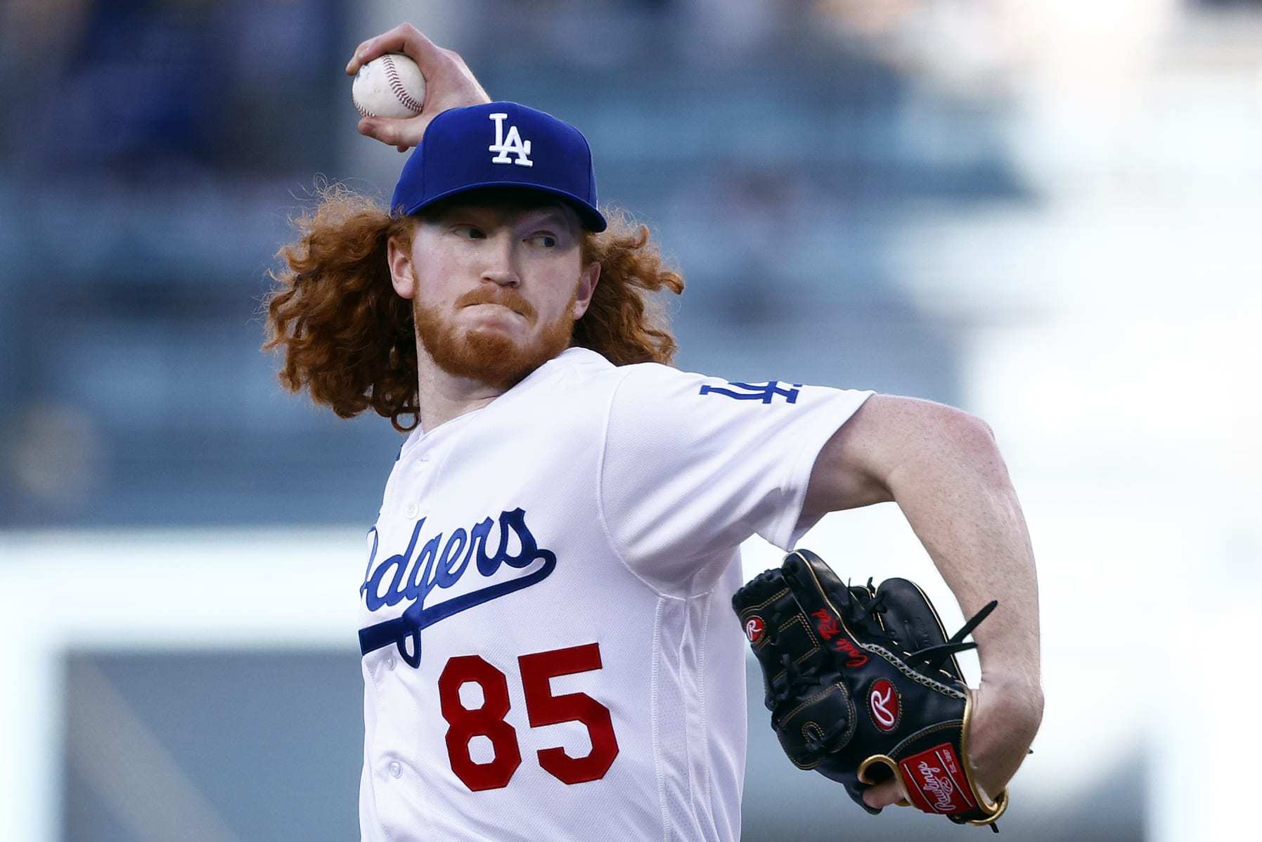 Dodgers lose pitchers' duel between Dustin May and Sandy Alcantara