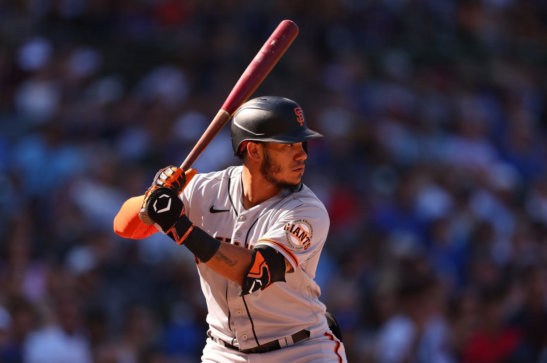 Giants' Christian Arroyo on the fast track