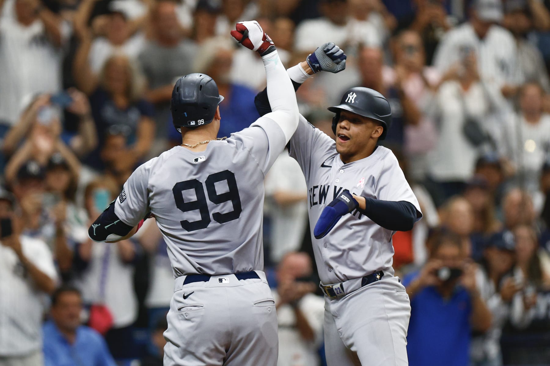 Aaron Judge and Juan Soto