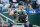 KANSAS CITY, MO - JUNE 24: Athletics catcher Sean Murphy (12) makes his way to his position at home plate during the game between the Kansas City Royals and the Oakland Athletics on Friday June 24, 2022 at Kauffman Stadium in Kansas City, MO.  (Photo by Nick Tre. Smith/Icon Sportswire via Getty Images)
