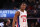 DETROIT, MICHIGAN - DECEMBER 21: Jaden Ivey #23 of the Detroit Pistons looks on in the fourth quarter on the way to a 119-111 loss to the Utah Jazz at Little Caesars Arena on December 21, 2023 in Detroit, Michigan. NOTE TO USER: User expressly acknowledges and agrees that, by downloading and or using this photograph, User is consenting to the terms and conditions of the Getty Images License Agreement. (Photo by Gregory Shamus/Getty Images)