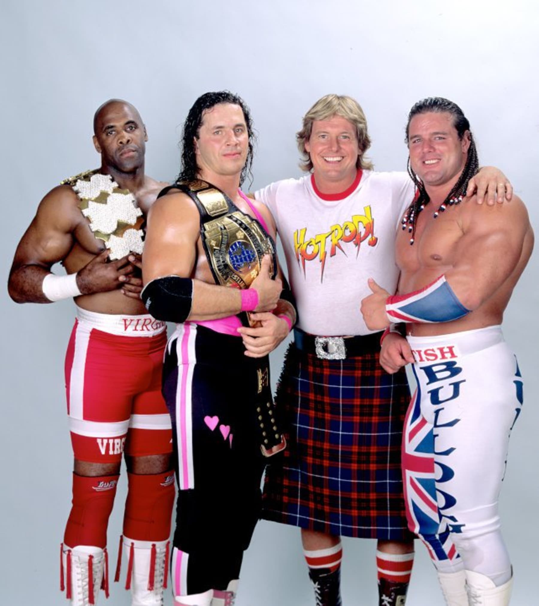 Virgil, Bret Hart, Roddy Piper and British Bulldog made up one memorable Survivor Series team.