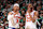 BOSTON, MA - OCTOBER 22: Mikal Bridges #25 and Josh Hart #3 of the New York Knicks look on during the game against the Boston Celtics on October 22, 2024 at TD Garden in Boston, Massachusetts. NOTE TO USER: User expressly acknowledges and agrees that, by downloading and or using this Photograph, user is consenting to the terms and conditions of the Getty Images License Agreement. Mandatory Copyright Notice: Copyright 2024 NBAE (Photo by Nathaniel S. Butler/NBAE via Getty Images)