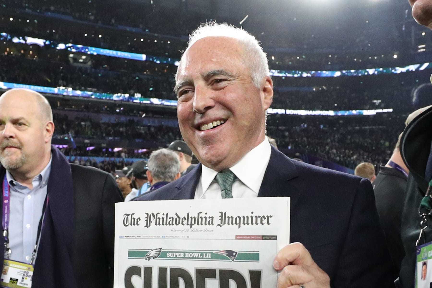 NFL Rumors: Eagles’ Jeffrey Lurie Exploring Possible Sale of Minority Ownership Stake