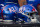 LAWRENCE, KS - SEPTEMBER 07: KU branded helmets sit atop an equipment box during the game between the Coastal Carolina Chanticleers and the Kansas Jayhawks on Saturday September 7, 2019 at Memorial Stadium in Lawrence, KS.  (Photo by Nick Tre. Smith/Icon Sportswire via Getty Images)