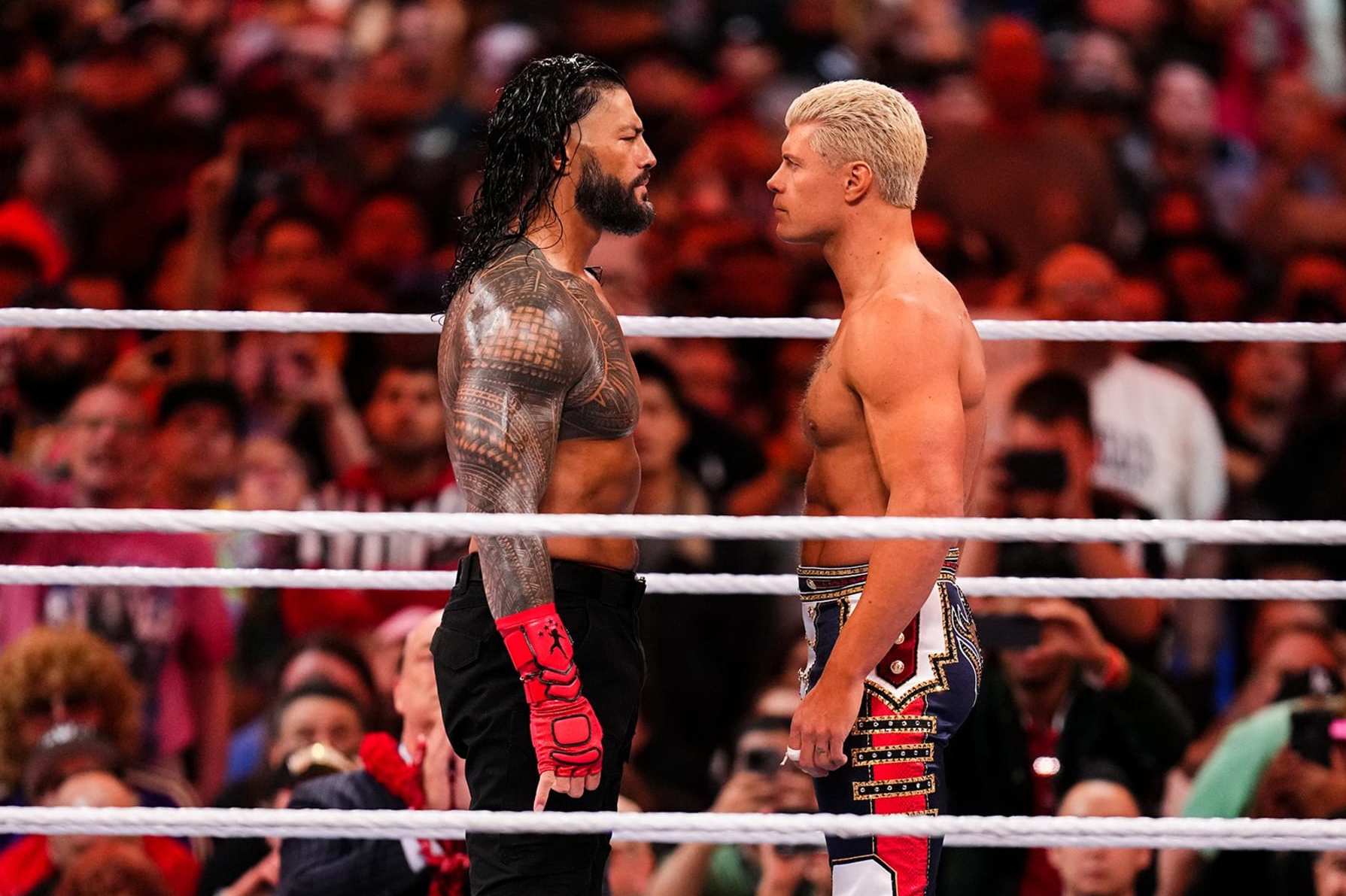 Roman Reigns vs the Rock WrestleMania 40: What if a third WWE star