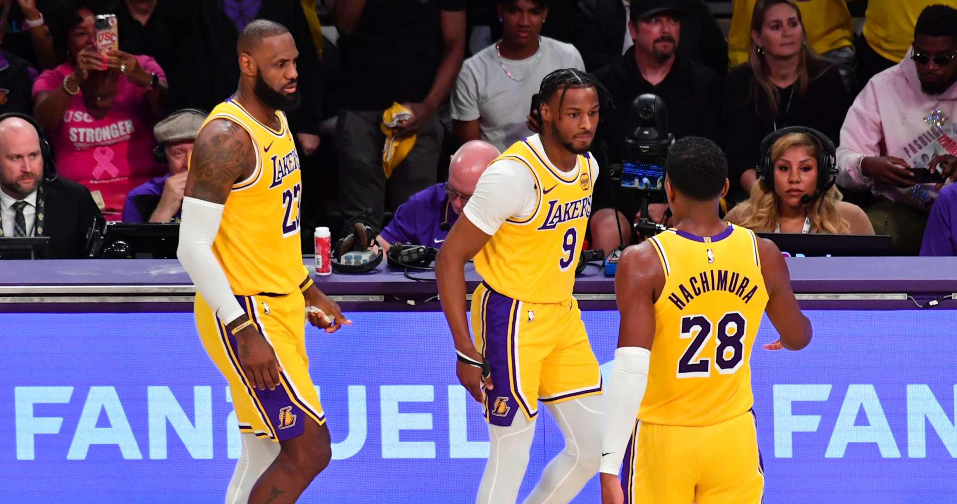 LeBron James Reflects on Bronny s NBA Debut with Lakers HISTORY WAS MADE News Scores Highlights Stats and Rumors Bleacher Report
