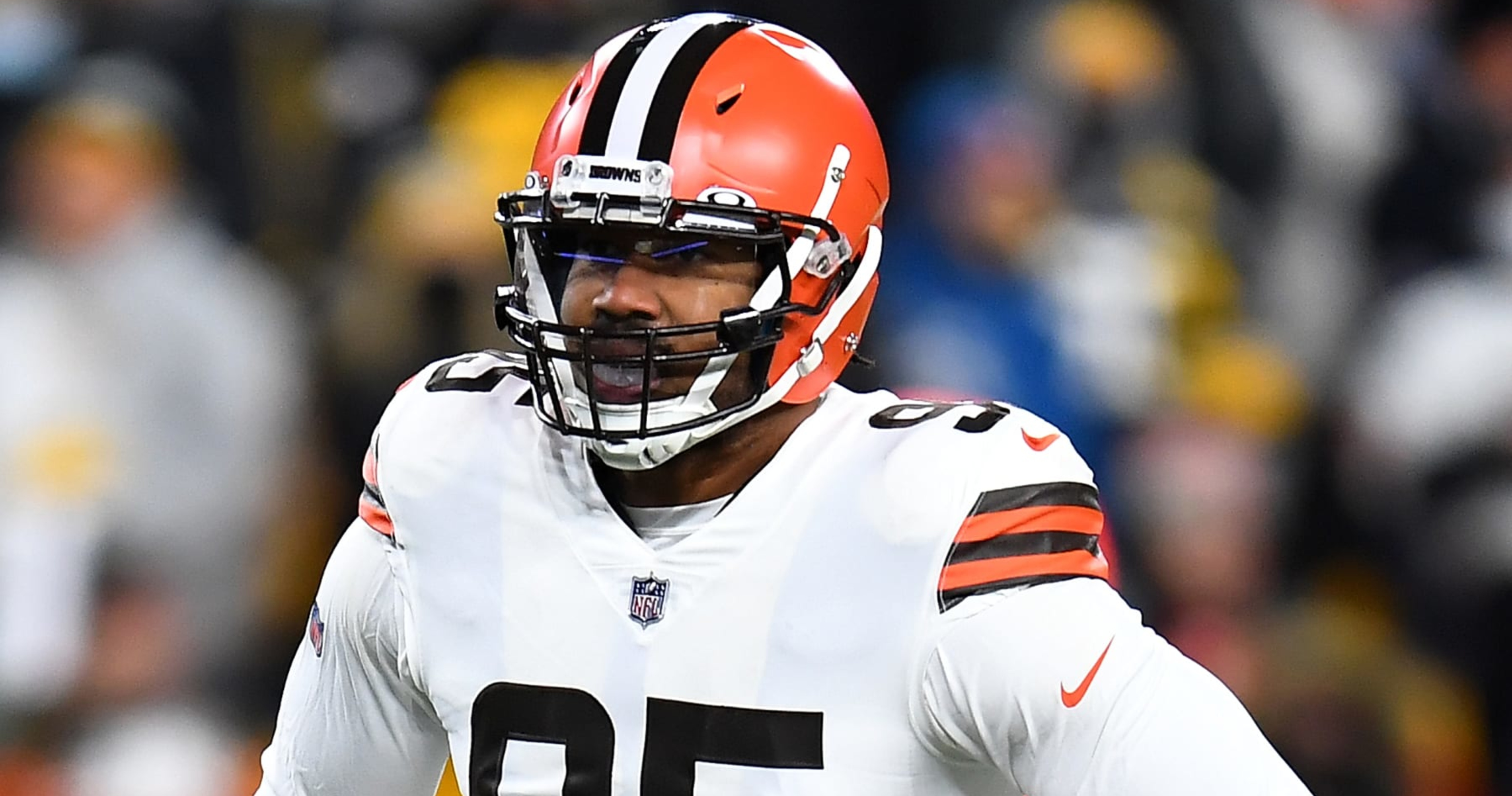 Myles Garrett flips his Porsche multiples times on way home from