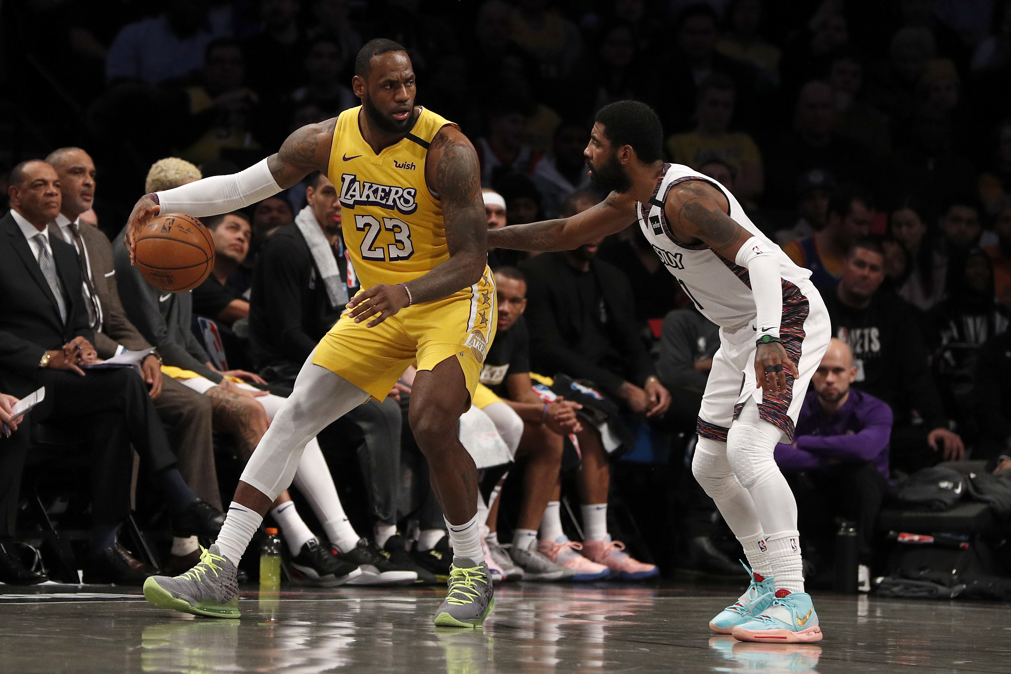 Kyrie Irving to the Lakers? This is why L.A. held on to its draft picks and  here's what a trade with Nets could look like - The Athletic