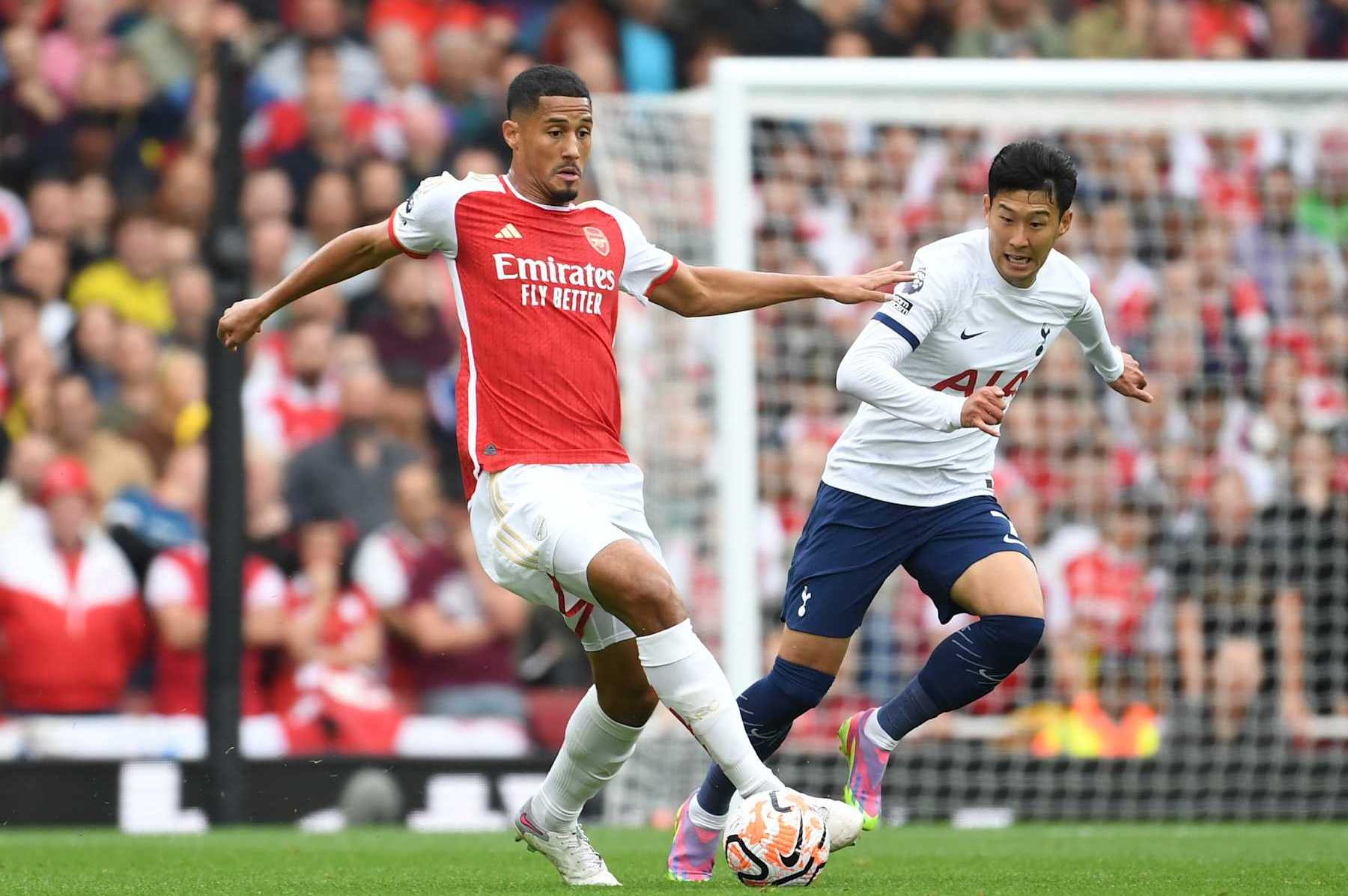 William Sailba and Son Heung-Min.