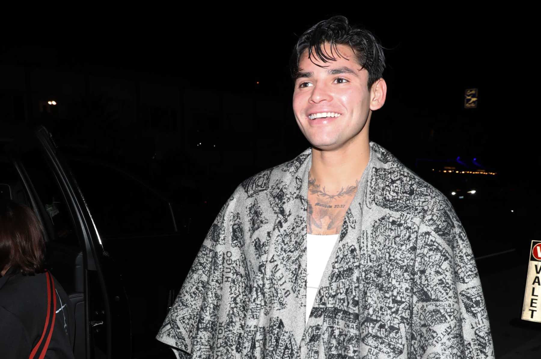 LOS ANGELES, CA - JUNE 02: Ryan Garcia is seen at Giorgio Baldi on June 02, 2024 in Los Angeles, California.  (Photo by The Hollywood Curtain/Bauer-Griffin/GC Images)