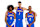OKLAHOMA CITY, OKLAHOMA - SEPT 30: Jalen Williams #8, Chet Holmgren #7 and Shai Gilgeous-Alexander #2 of the Oklahoma City Thunder poses for a portrait during 2024 NBA Media Day on September 30, 2024 at the Paycom Center in Oklahoma City, Oklahoma. NOTE TO USER: User expressly acknowledges and agrees that, by downloading and/or using this Photograph, user is consenting to the terms and conditions of the Getty Images License Agreement. Mandatory Copyright Notice: Copyright 2024 NBAE (Photo by Zach Beeker/NBAE via Getty Images)