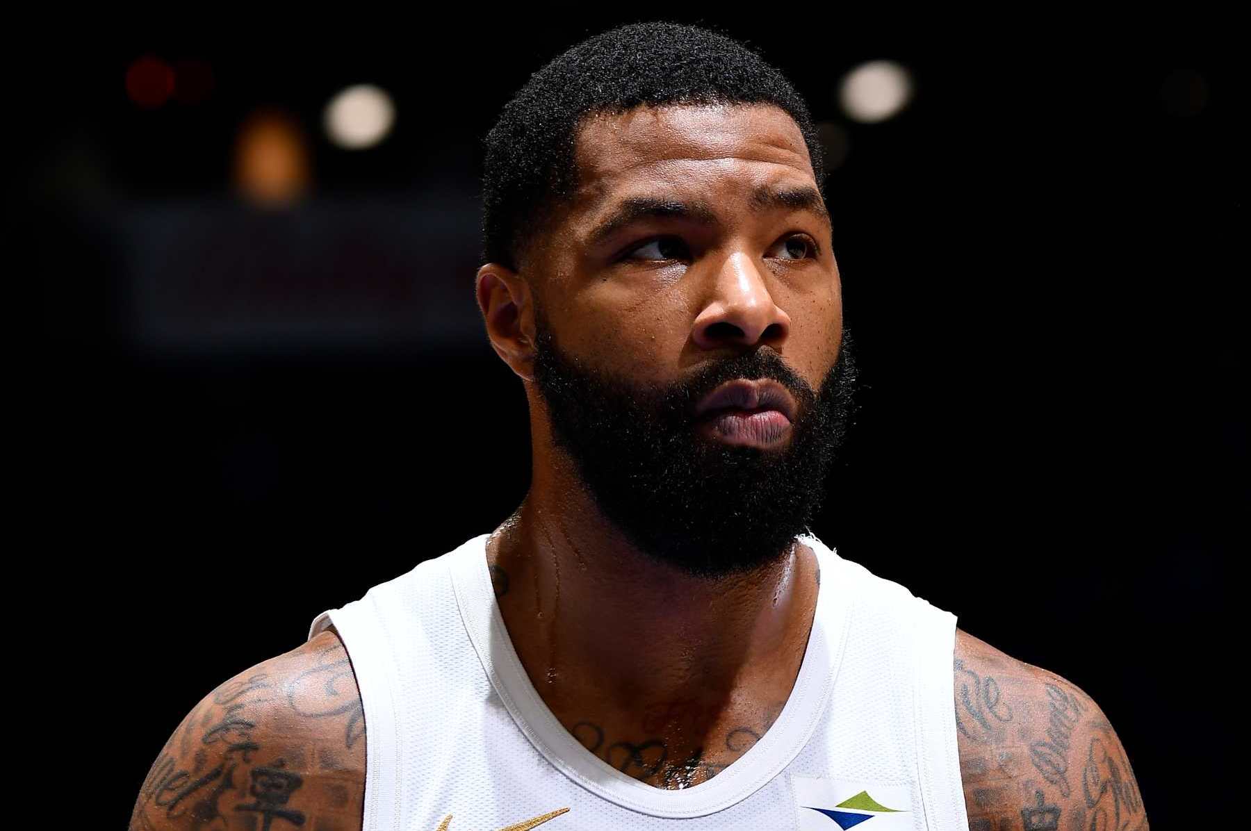ORLANDO, FL - MAY 3: Marcus Morris Sr. #24 of the Cleveland Cavaliers looks on during the game against the Orlando Magic during Round 1 Game 6 of the 2024 NBA Playoffs on May 3, 2024 at Amway Center in Orlando, Florida. NOTE TO USER: User expressly acknowledges and agrees that, by downloading and or using this photograph, User is consenting to the terms and conditions of the Getty Images License Agreement. Mandatory Copyright Notice: Copyright 2024 NBAE (Photo by Fernando Medina/NBAE via Getty Images)