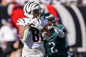 Bengals' Jermaine Burton Shades Usage in Offense: 'Can't Put Myself in the Game'