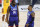 LAS VEGAS, NEVADA - JULY 12:  Draymond Green #14 and Damian Lillard #6 of the United States talk during an exhibition game against the Australia Boomers at Michelob Ultra Arena ahead of the Tokyo Olympic Games on July 12, 2021 in Las Vegas, Nevada. Australia defeated the United States 91-83.  (Photo by Ethan Miller/Getty Images)