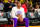 LOS ANGELES, CA - APRIL 3: Russell Westbrook #0 of the Los Angeles Lakers looks on prior to the game against the Denver Nuggets on April 3, 2022 at Crypto.Com Arena in Los Angeles, California. NOTE TO USER: User expressly acknowledges and agrees that, by downloading and/or using this Photograph, user is consenting to the terms and conditions of the Getty Images License Agreement. Mandatory Copyright Notice: Copyright 2022 NBAE (Photo by Tyler Ross/NBAE via Getty Images)