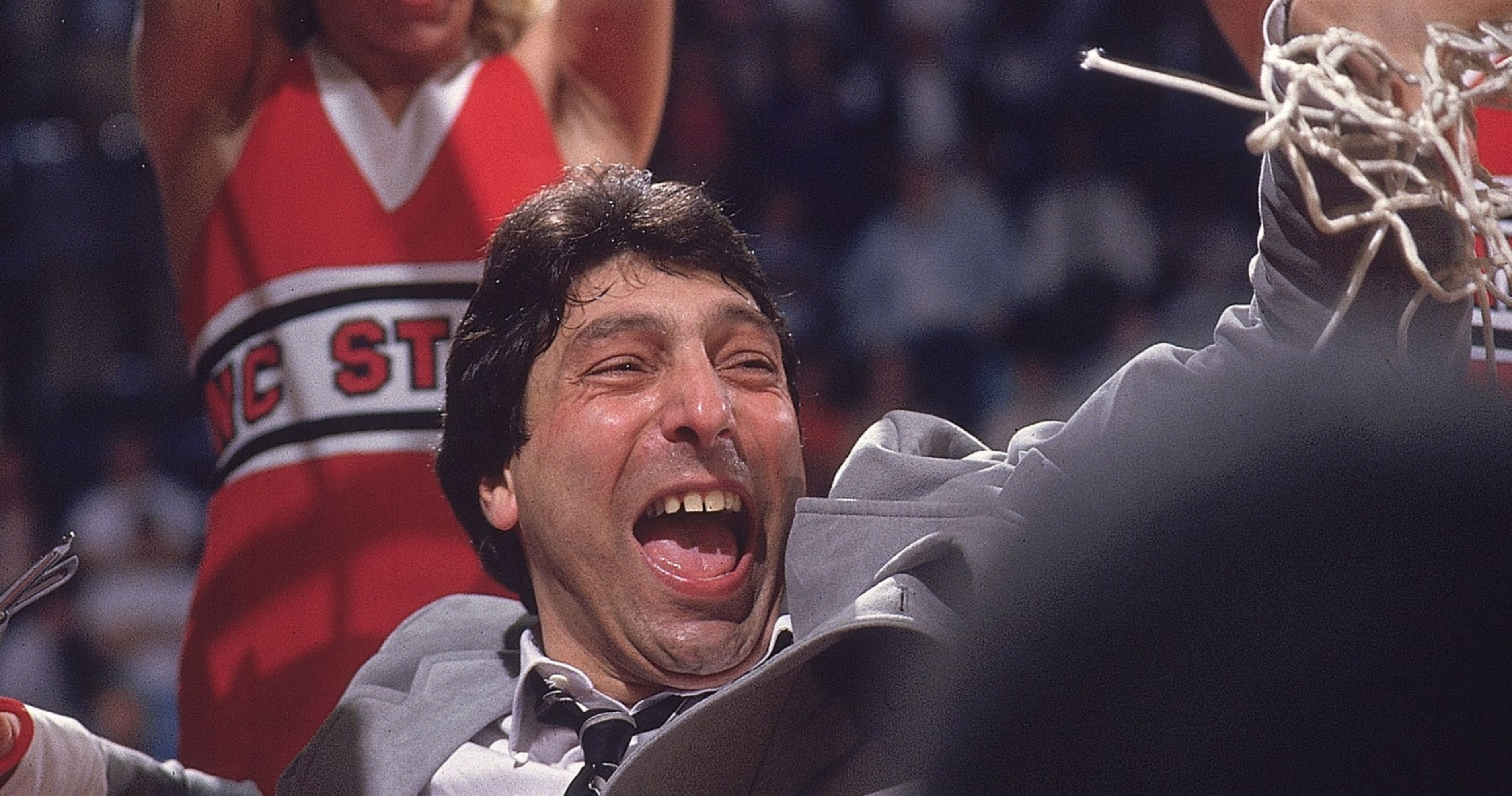 NC State Fans Honor Jim Valvano at His Gravesite During March Madness
