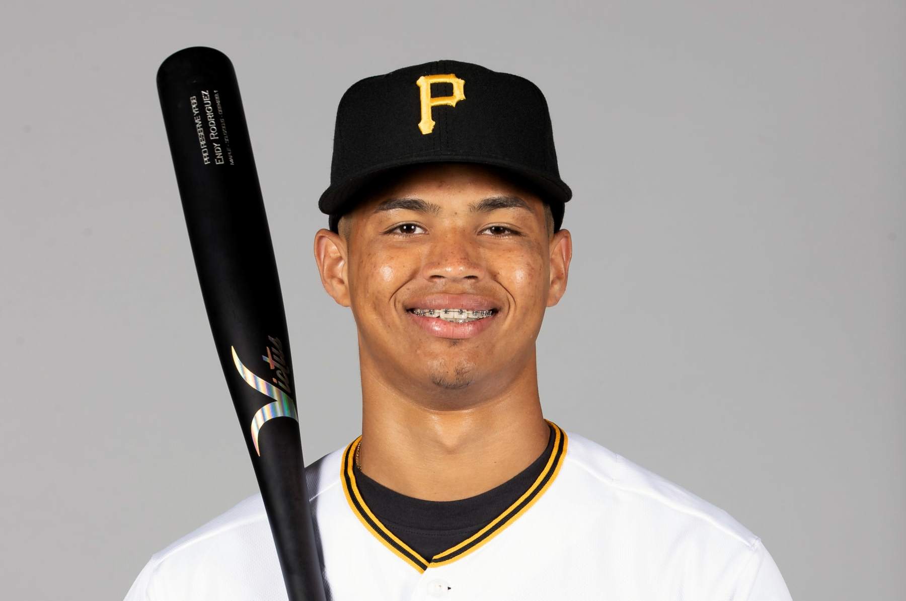 This is a 2021 photo of Ji-hwan Bae of the Pittsburgh Pirates baseball  team. This image reflects the Pittsburgh Pirates active roster as of  Tuesday, Feb. 23, 2021 when this image was