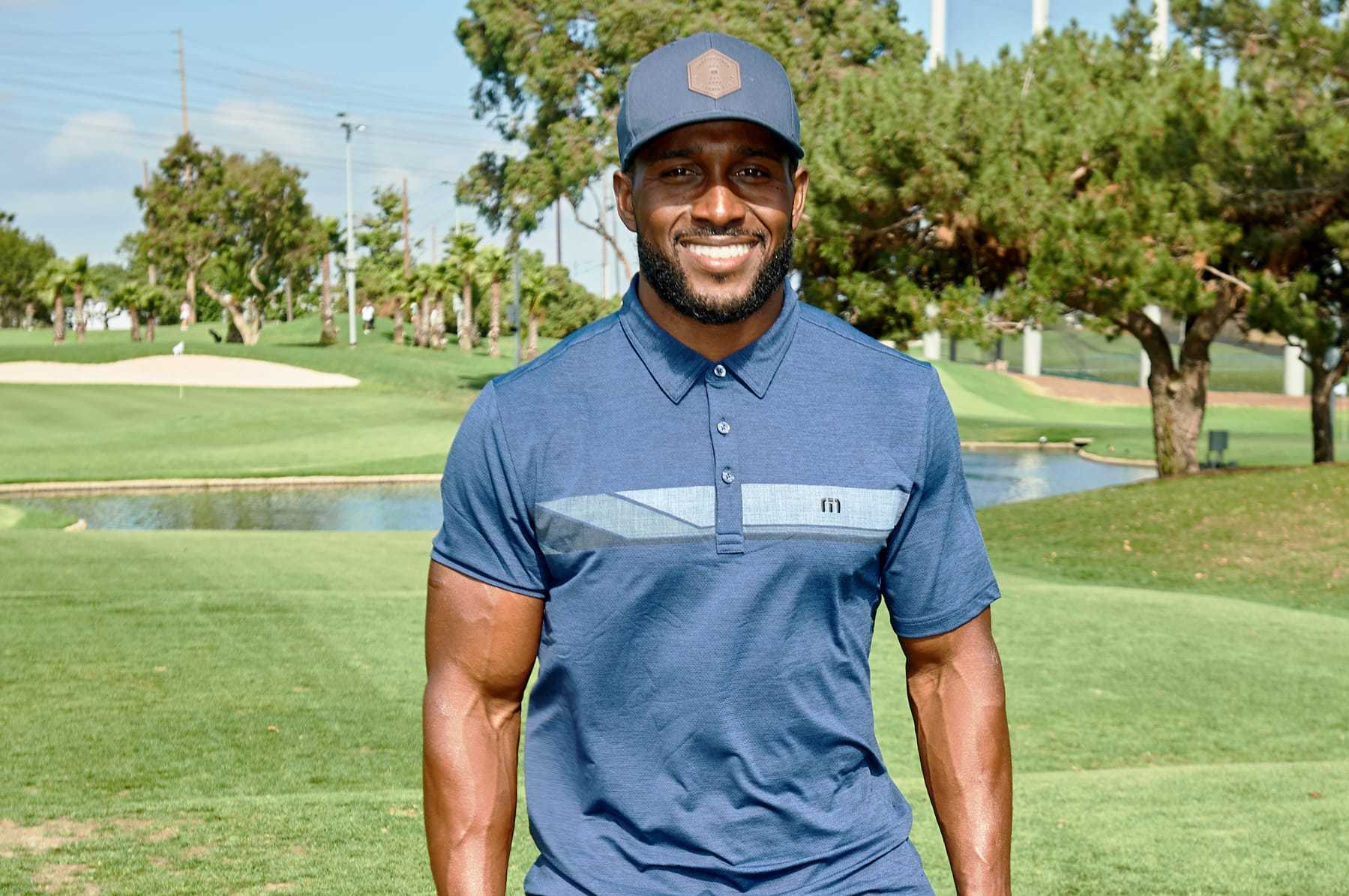 EL SEGUNDO, CALIFORNIA - JUNE 19: Reggie Bush attends Change The Game Topgolf Shootout Presented by Travis Mathew on June 19, 2023 in El Segundo, California. (Photo by Unique Nicole/Getty Images for Change The Game)