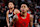 PORTLAND, OR - FEBRUARY 8: Anfernee Simons #1 of the Portland Trail Blazers prepares to shoot a free throw during the game against the Detroit Pistons on February 8, 2024 at the Moda Center Arena in Portland, Oregon. NOTE TO USER: User expressly acknowledges and agrees that, by downloading and or using this photograph, user is consenting to the terms and conditions of the Getty Images License Agreement. Mandatory Copyright Notice: Copyright 2024 NBAE (Photo by Cameron Browne/NBAE via Getty Images)