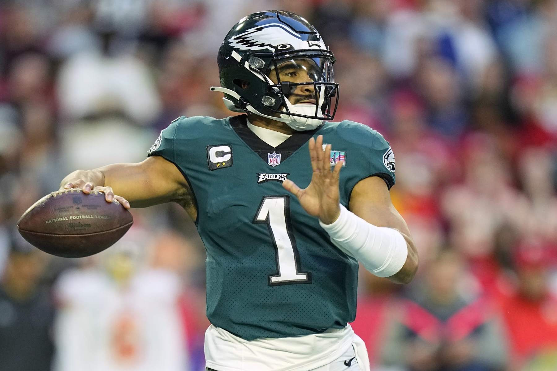 Philadelphia Eagles, Jalen Hurts headed to Super Bowl LLVII, Get gear the  players wear 