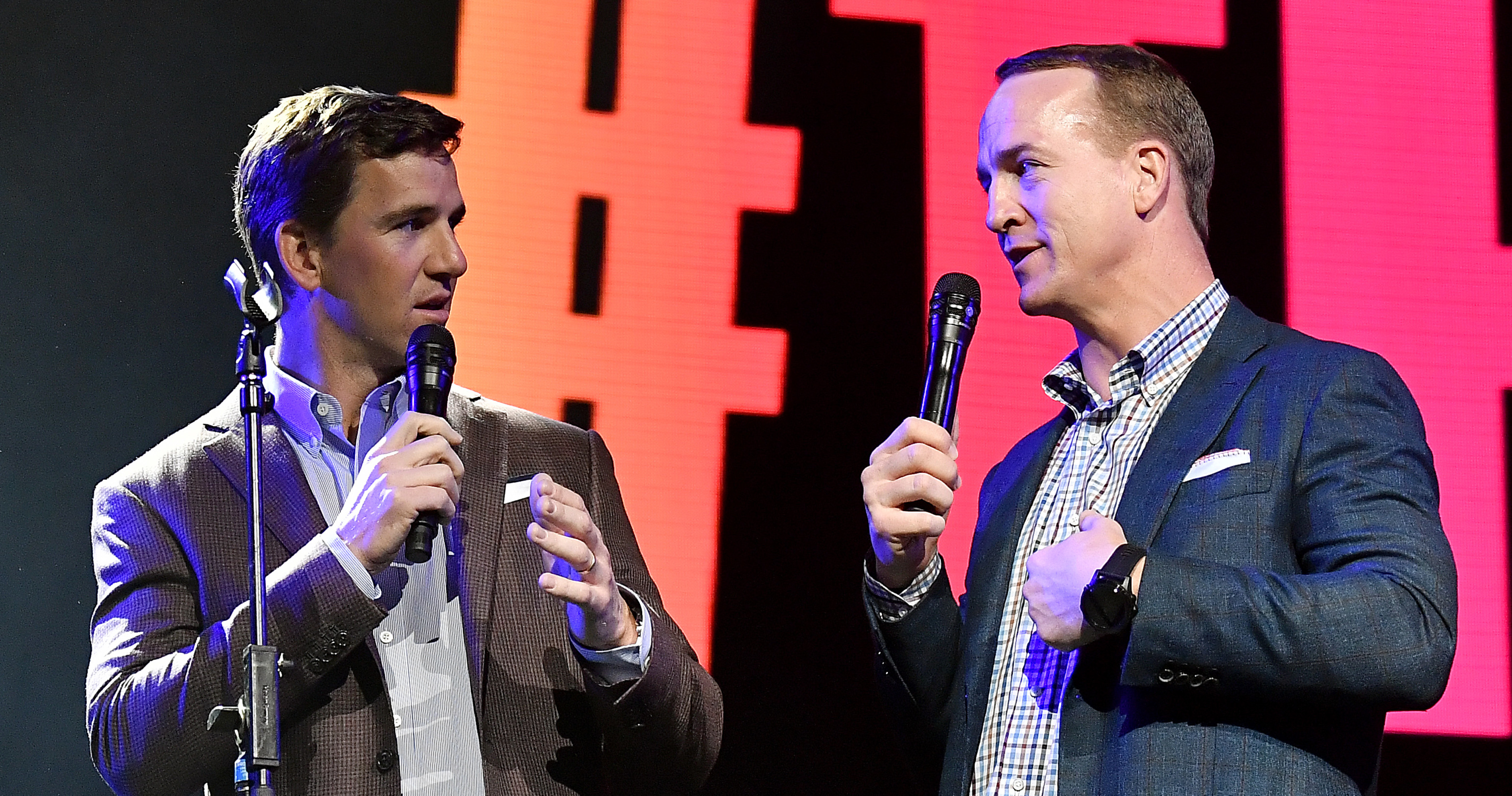 An 'alternate' Monday Night Football telecast will feature Peyton and Eli  Manning this season