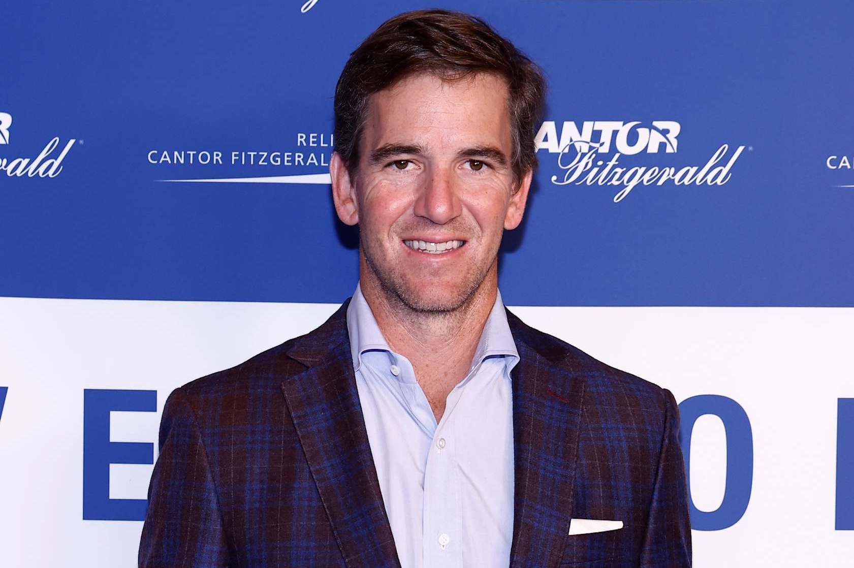NEW YORK, NEW YORK - SEPTEMBER 11: Eli Manning attends Charity Day 2024 hosted by The Cantor Fitzgerald Relief Fund at Cantor Fitzgerald on September 11, 2024 in New York City. (Photo by Paul Morigi/Getty Images for The Cantor Fitzgerald Relief Fund)