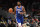 ATLANTA, GA - DECEMBER 3: Joel Embiid #21 of the Philadelphia 76ers dribbles the ball during the game against the Atlanta Hawks on December 3, 2021 at State Farm Arena in Atlanta, Georgia.  NOTE TO USER: User expressly acknowledges and agrees that, by downloading and/or using this Photograph, user is consenting to the terms and conditions of the Getty Images License Agreement. Mandatory Copyright Notice: Copyright 2021 NBAE (Photo by Adam Hagy/NBAE via Getty Images)