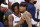 SALT LAKE CITY, UT - JUNE 2: Ja Morant #12 of the Memphis Grizzlies hugs Jordan Clarkson #00 of the Utah Jazz after the game during Round 1, Game 5 of the 2021 NBA Playoffs on June 2, 2021 at vivint.SmartHome Arena in Salt Lake City, Utah. NOTE TO USER: User expressly acknowledges and agrees that, by downloading and or using this Photograph, User is consenting to the terms and conditions of the Getty Images License Agreement. Mandatory Copyright Notice: Copyright 2020 NBAE (Photo by Melissa Majchrzak/NBAE via Getty Images)