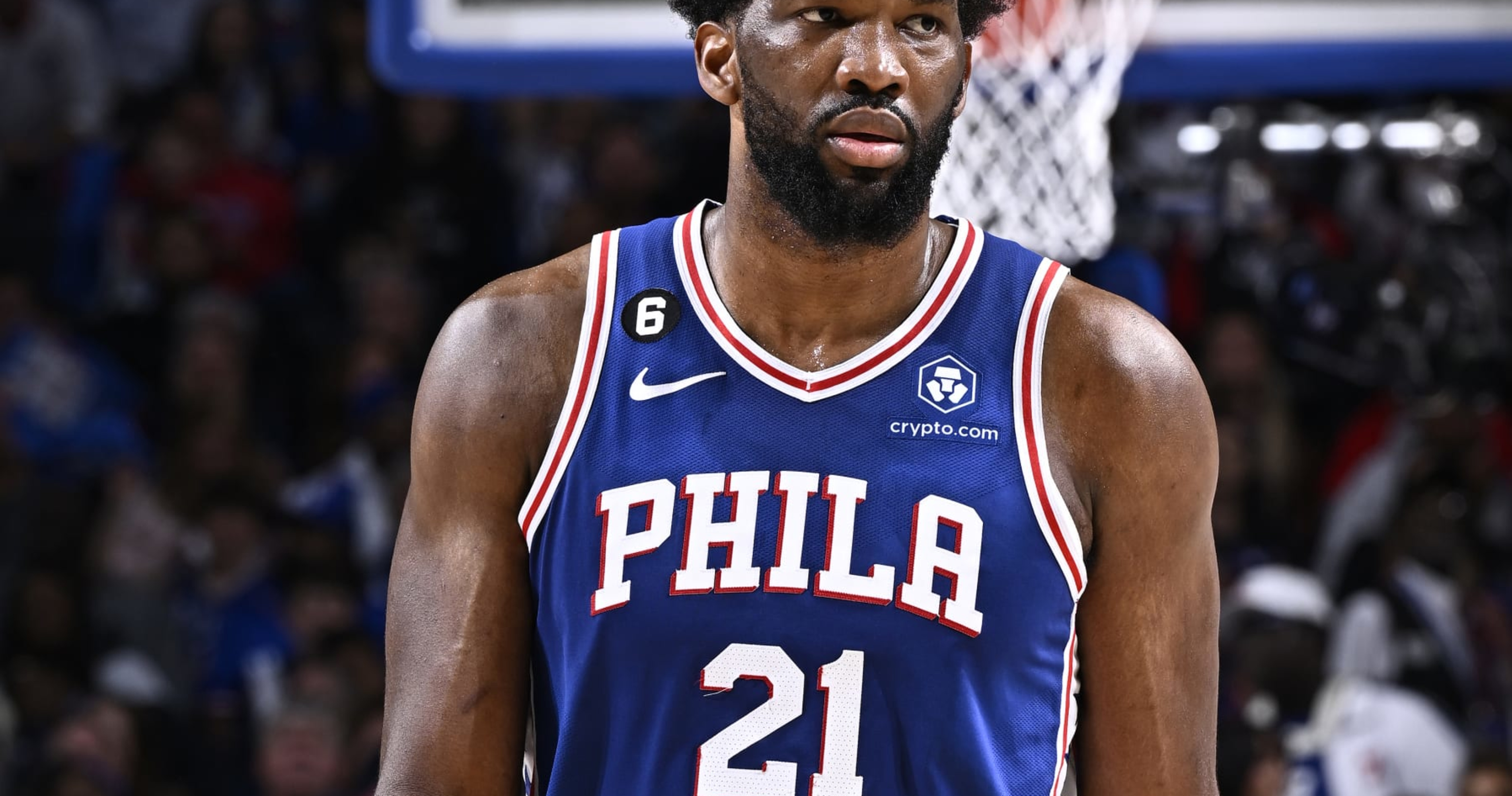 Report 76ers' Joel Embiid Has LCL Sprain, Could Wear Brace to Manage