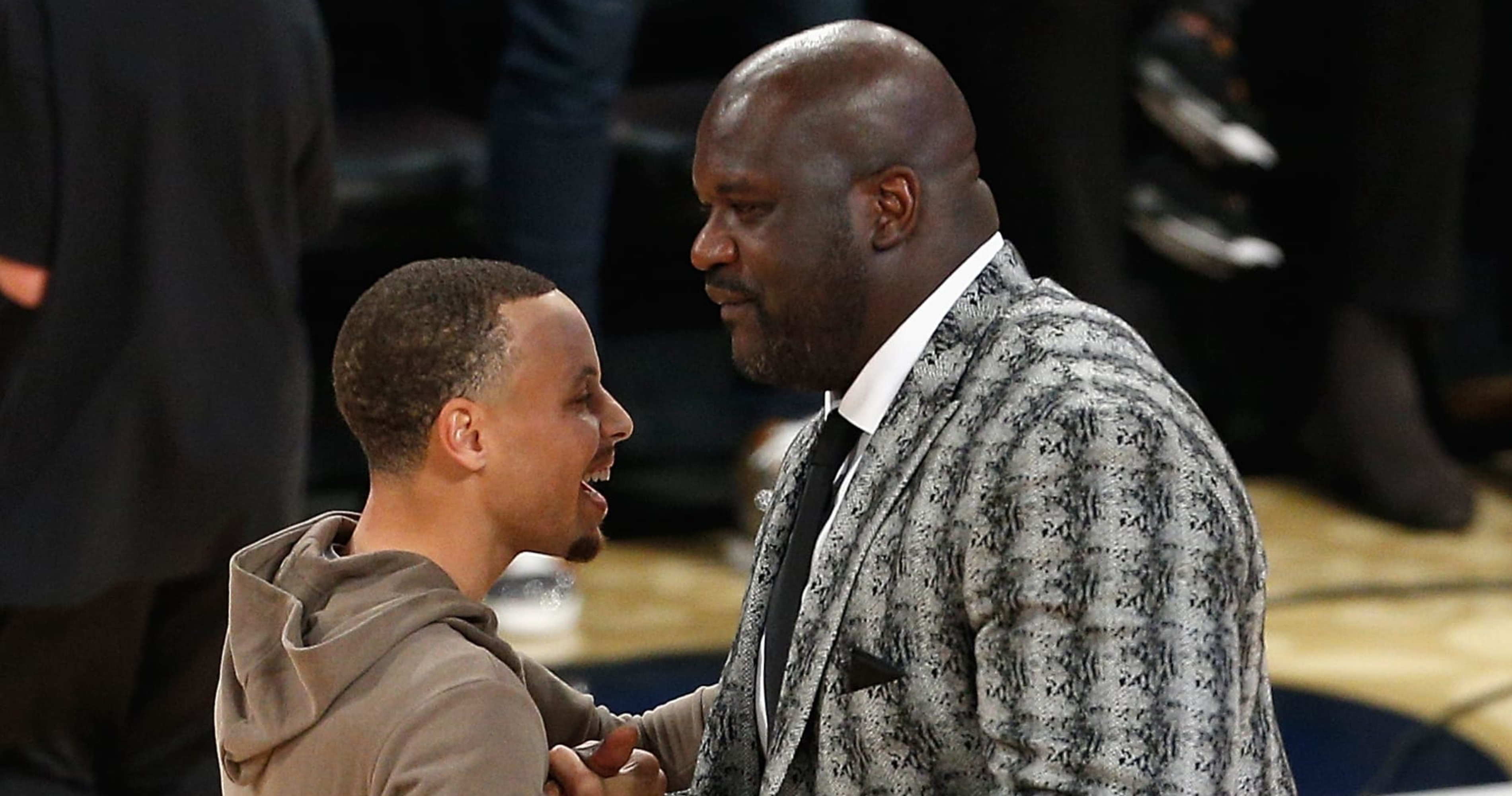Stephen Curry & Shaquille O'Neal 