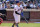 NEW YORK, NEW YORK - MAY 21: Gary Sanchez #33 of the New York Mets watches his RBI sacrifice fly during the bottom of the sixth inning in game one of a doubleheader against the Cleveland Guardians at Citi Field on May 21, 2023 in New York.  York City.  The Mets defeated the Guardians, 5-4.  (Photo by Christopher Pasatieri/Getty Images)