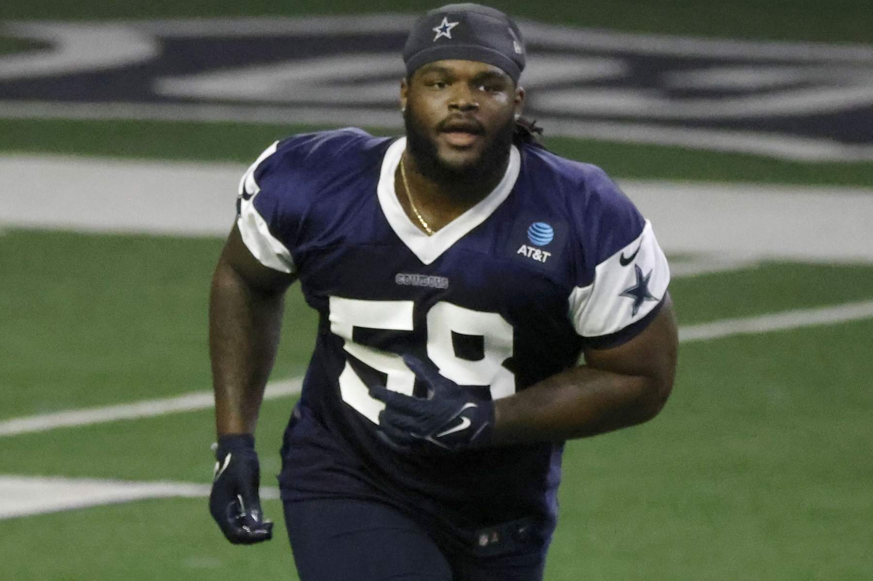 Dallas Cowboys defensive tackle Mazi Smith during a preseason NFL