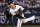 OSAKA, JAPAN - OCTOBER 18: Yoshinobu Yamamoto of the Orix Buffaloes throws during the Pacific League Climax Series Final Game One against Chiba Lotte Marines at Kyocera Dome Osaka on October 18, 2023 in Osaka, Japan. (Photo by Sports Nippon/Getty Images)