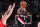 PORTLAND, OR - FEBRUARY 26: Damian Lillard #0 of the Portland Trail Blazers shoots the ball during the game against the Houston Rockets on February 26, 2023 at the Moda Center Arena in Portland, Oregon. NOTE TO USER: User expressly acknowledges and agrees that, by downloading and or using this photograph, user is consenting to the terms and conditions of the Getty Images License Agreement. Mandatory Copyright Notice: Copyright 2023 NBAE (Photo by Sam Forencich/NBAE via Getty Images)