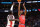 SALT LAKE CITY, UTAH - MARCH 23: DaRon Holmes II #15 of the Dayton Flyers shoots the ball during the first half against the Arizona Wildcats in the second round of the NCAA Men's Basketball Tournament at Delta Center on March 23, 2024 in Salt Lake City, Utah. (Photo by Christian Petersen/Getty Images)