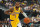 LAS VEGAS, NV - OCTOBER 9: D'Angelo Russell #1 of the Los Angeles Lakers drives to the basket during the game against the Brooklyn Nets on October 9, 2023 at T-Mobile Arena in Las Vegas, Nevada. NOTE TO USER: User expressly acknowledges and agrees that, by downloading and or using this photograph, User is consenting to the terms and conditions of the Getty Images License Agreement. Mandatory Copyright Notice: Copyright 2023 NBAE (Photo by Jeff Bottari/NBAE via Getty Images)
