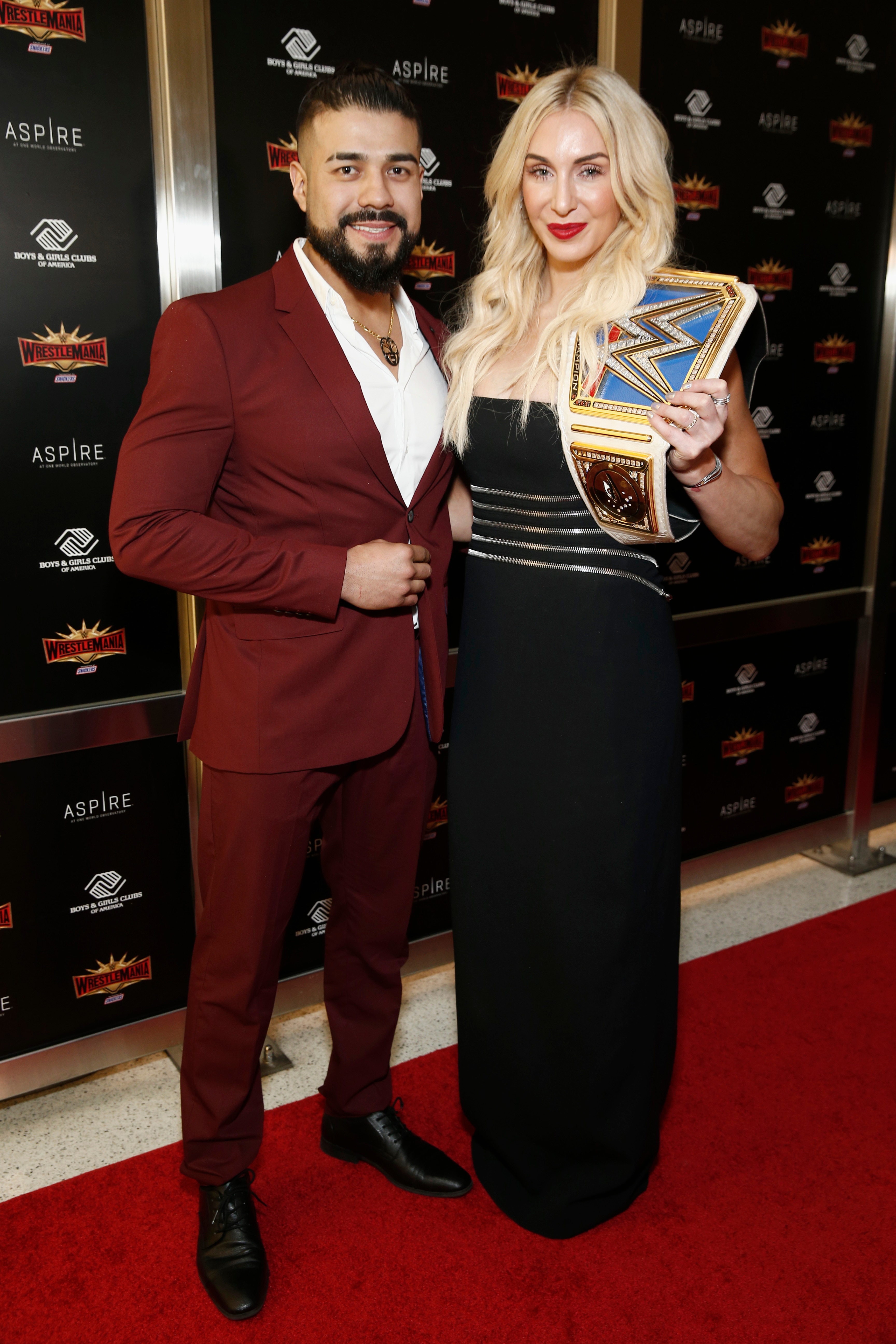 Report: WWE's Charlotte Flair, AEW's Andrade El Idolo to Get Married by 