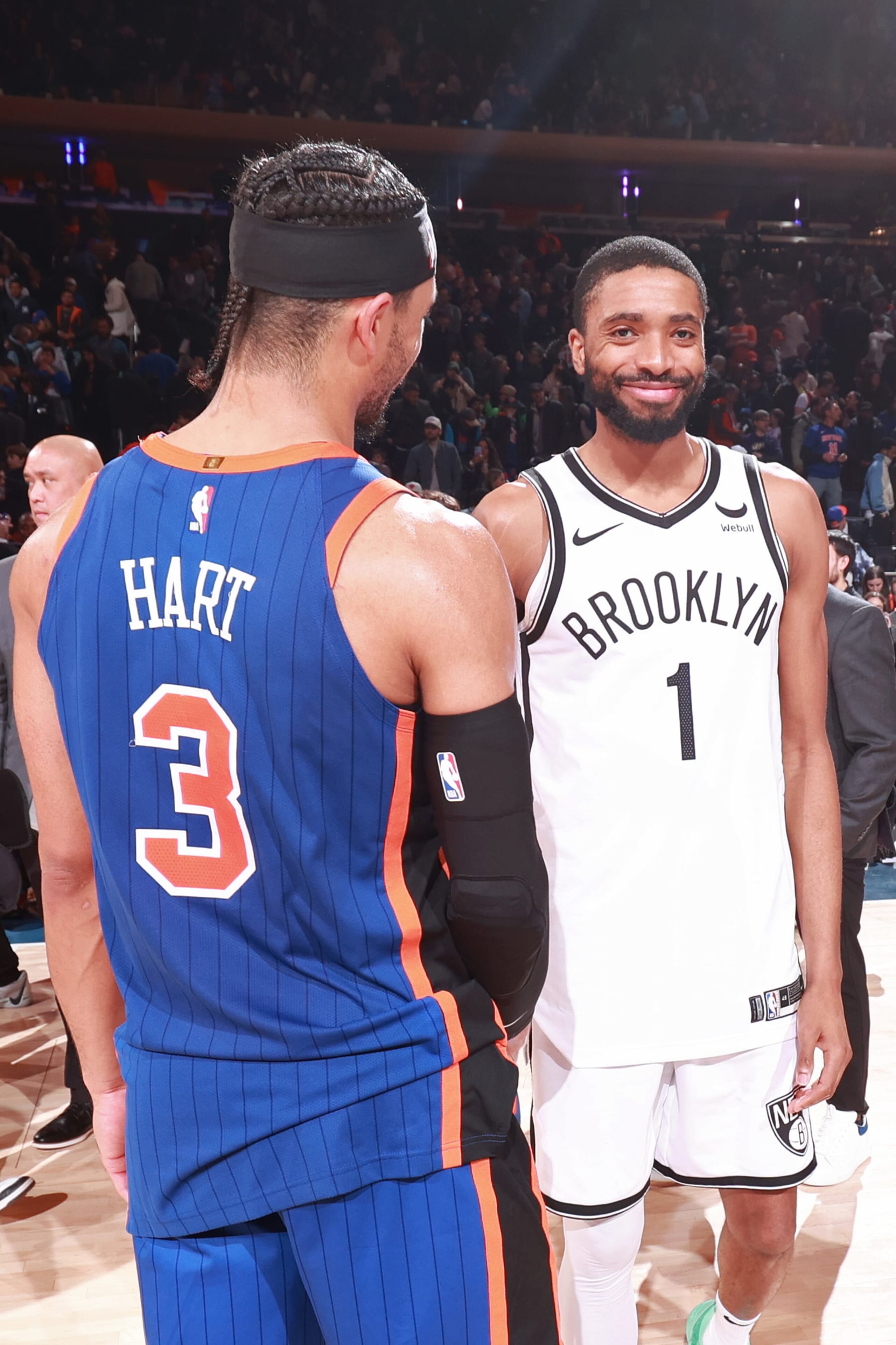 Josh Hart and Mikal Bridges Josh Hart and Mikal Bridges