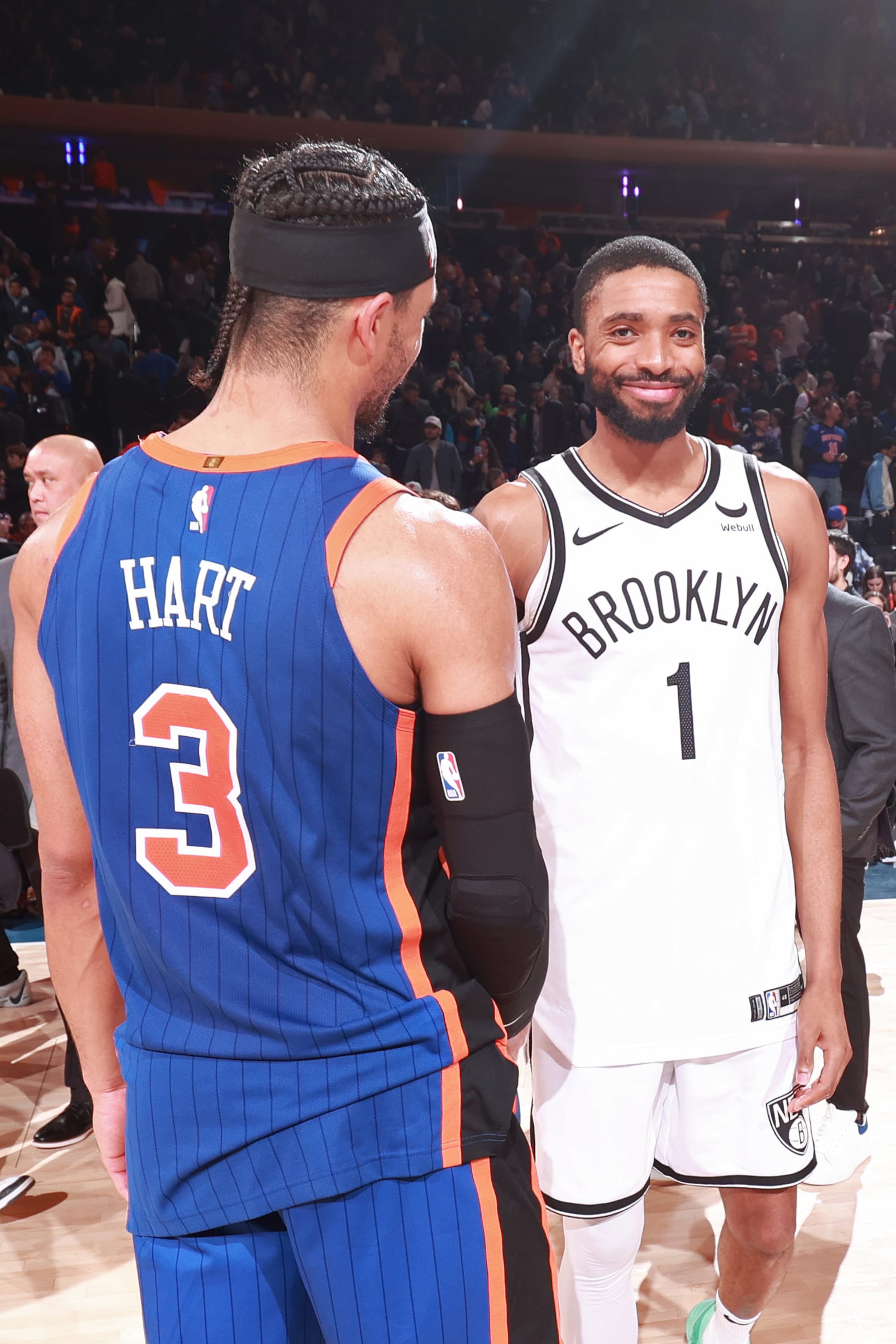 Josh Hart and Mikal Bridges