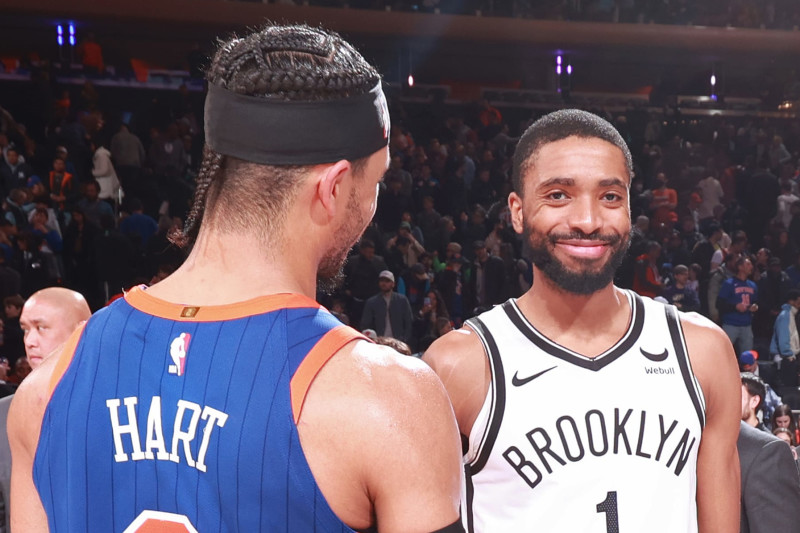 Josh Hart and Mikal Bridges